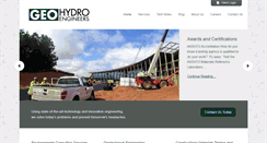 Desktop Screenshot of geohydro.com