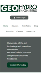 Mobile Screenshot of geohydro.com
